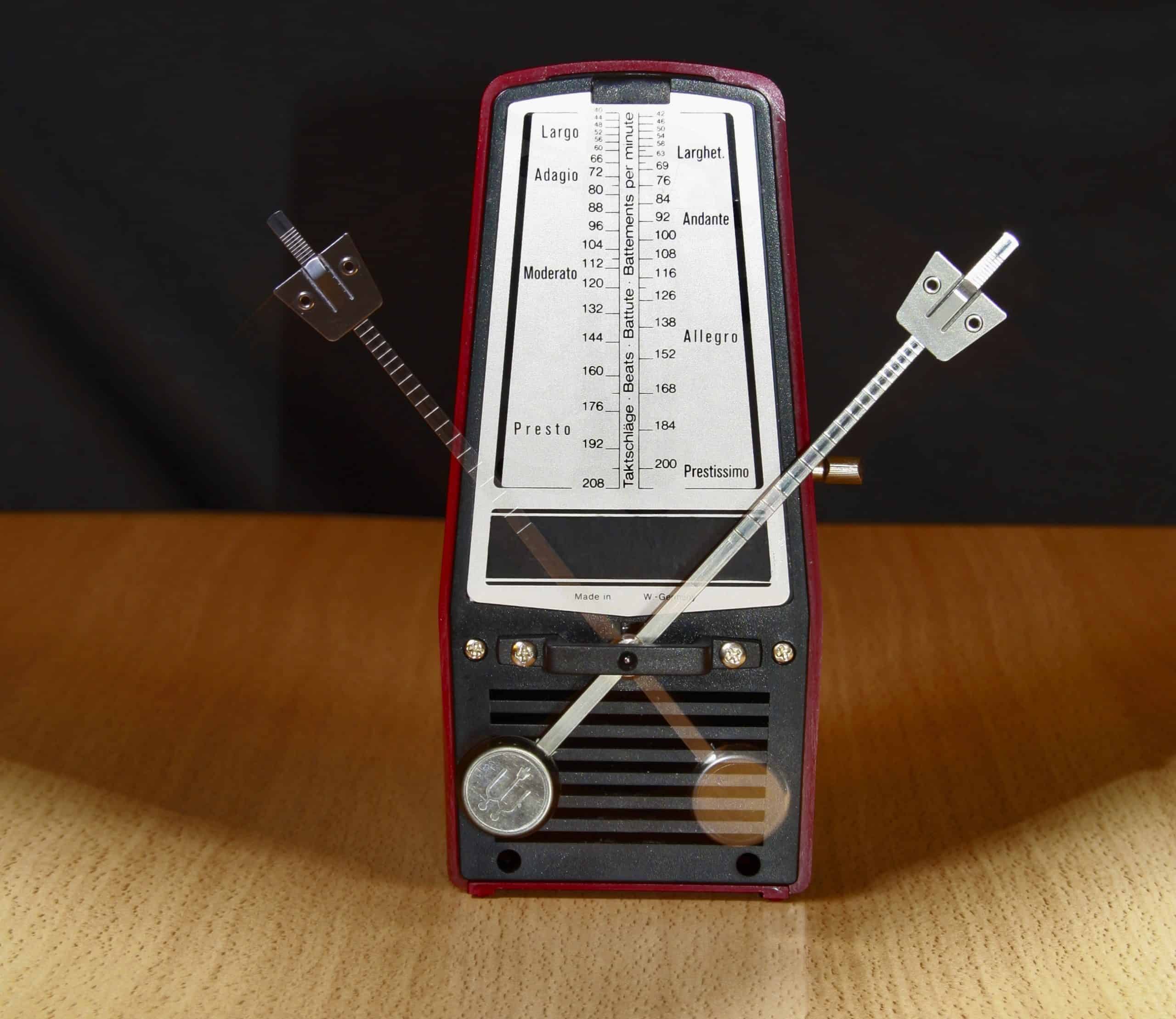 metronome for first wedding dance choreography practice